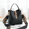 Trendy Fashion Shoulder Bag - Crossbody Foreign Trade Bucket Custom Logo Women's Messenger Bags PU Lady Bag